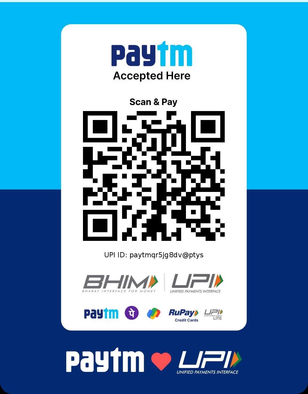 Payment QR Code